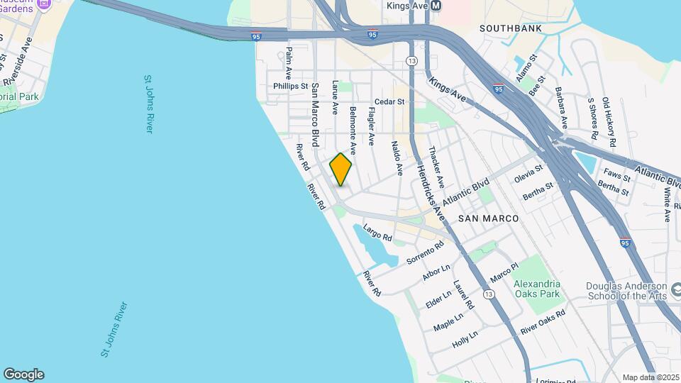 1781 San Marco Blvd Map and Location Details