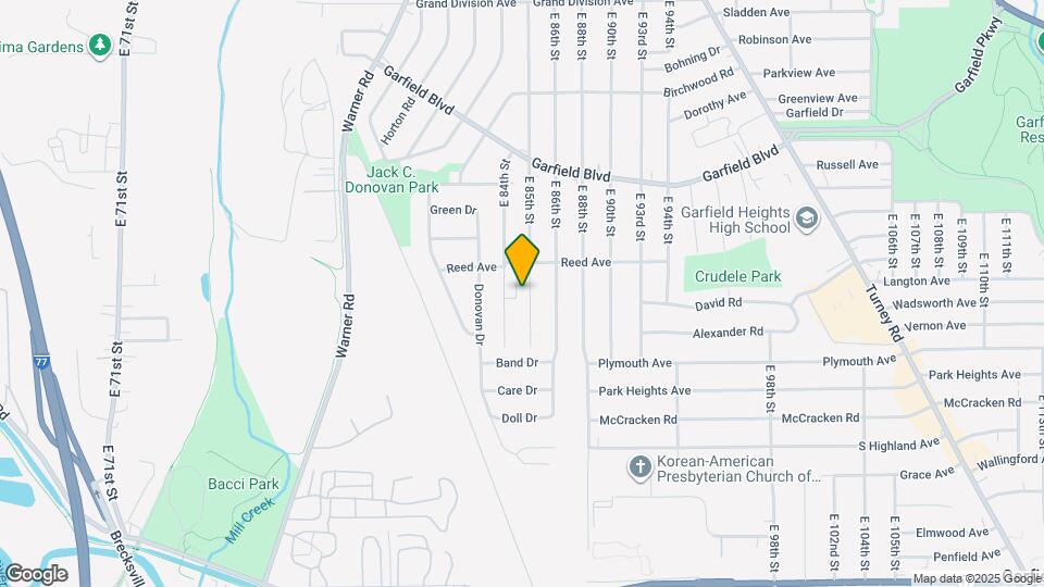 4916 E 85th St Map and Location Details