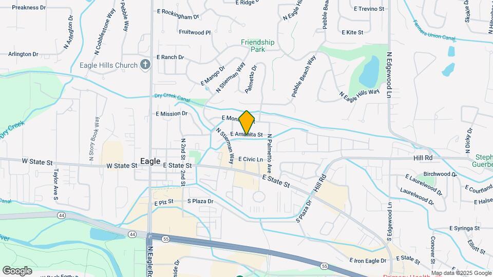 647 E Amanita St Map and Location Details