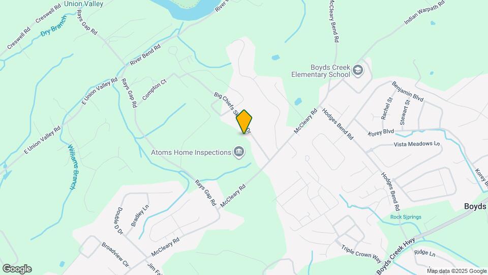 2025 Big Chiefs Skyview Dr Map and Location Details