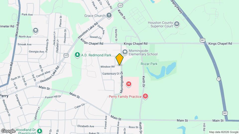 1205 Morningside Dr Map and Location Details