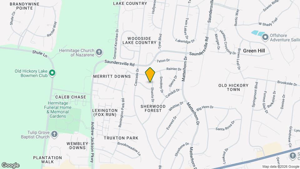 4872 Shasta Dr Mapa y Detalles de la Ubicación