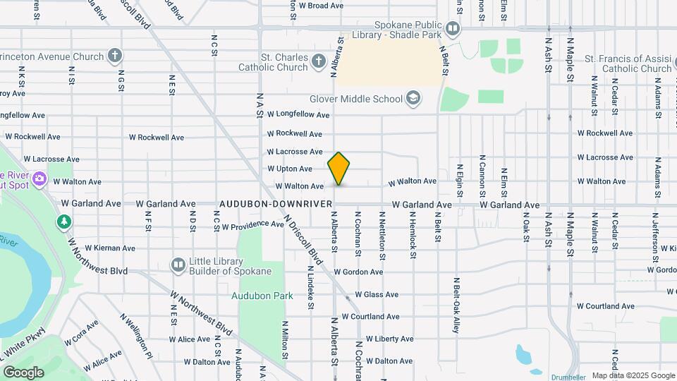2527 W Walton Ave Mapa y Detalles de la Ubicación
