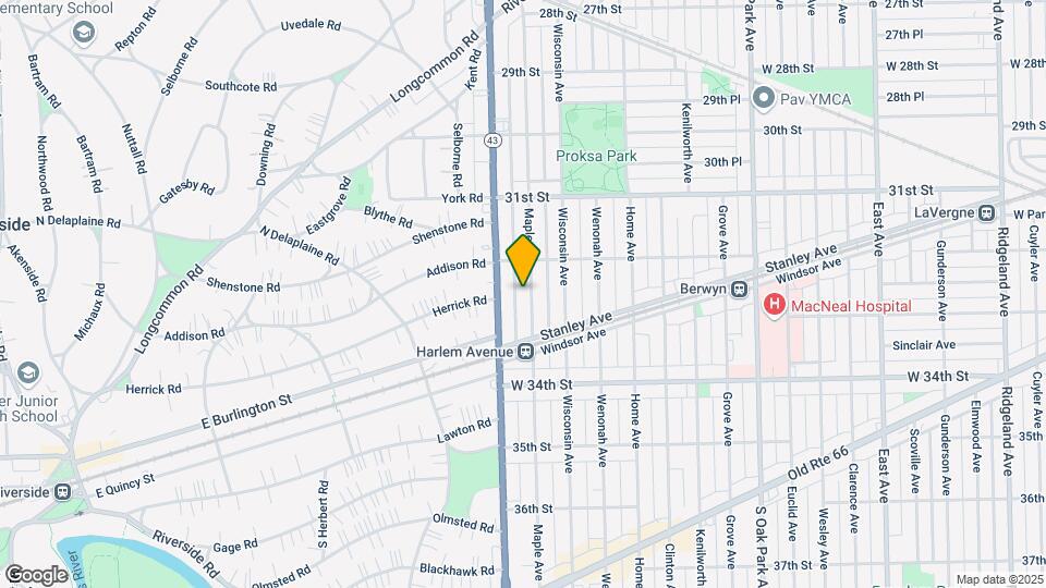 3226 Maple Ave, Unit 2F Map and Location Details