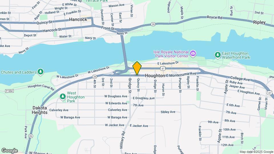 109 E Montezuma Ave Map and Location Details