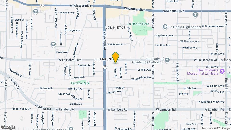 1801 Lorella Ave Map and Location Details