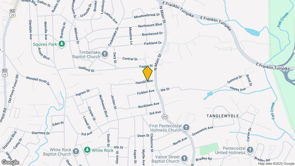 125 Hamlin Ave Map and Location Details