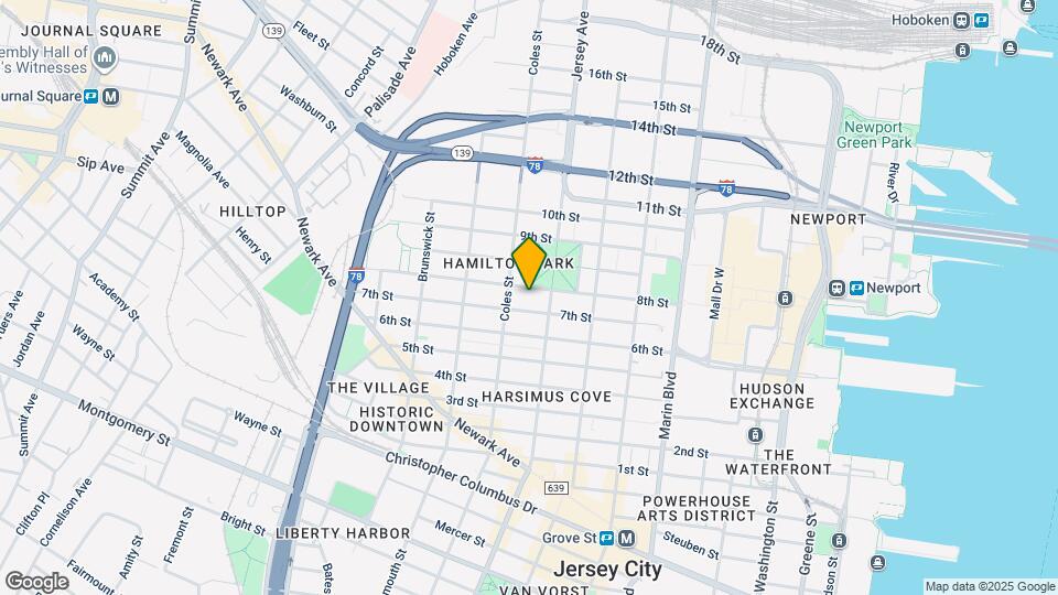 285 8th St Map and Location Details