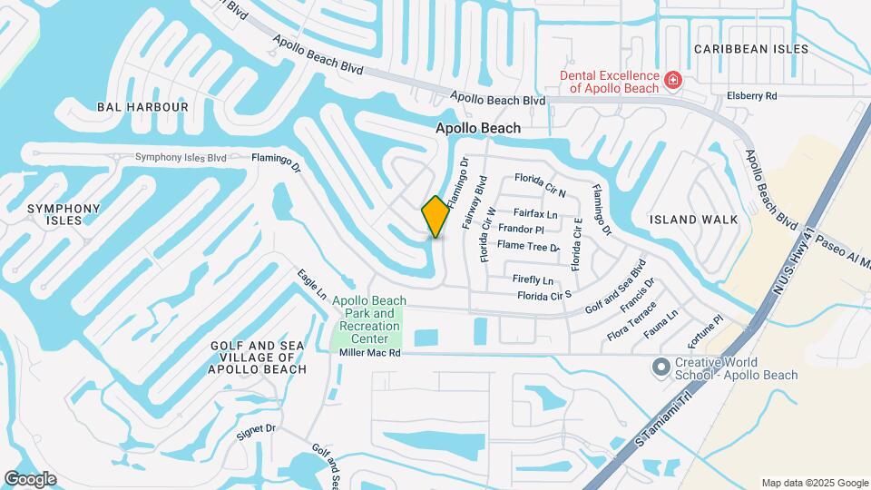 6220 Flamingo Dr Map and Location Details