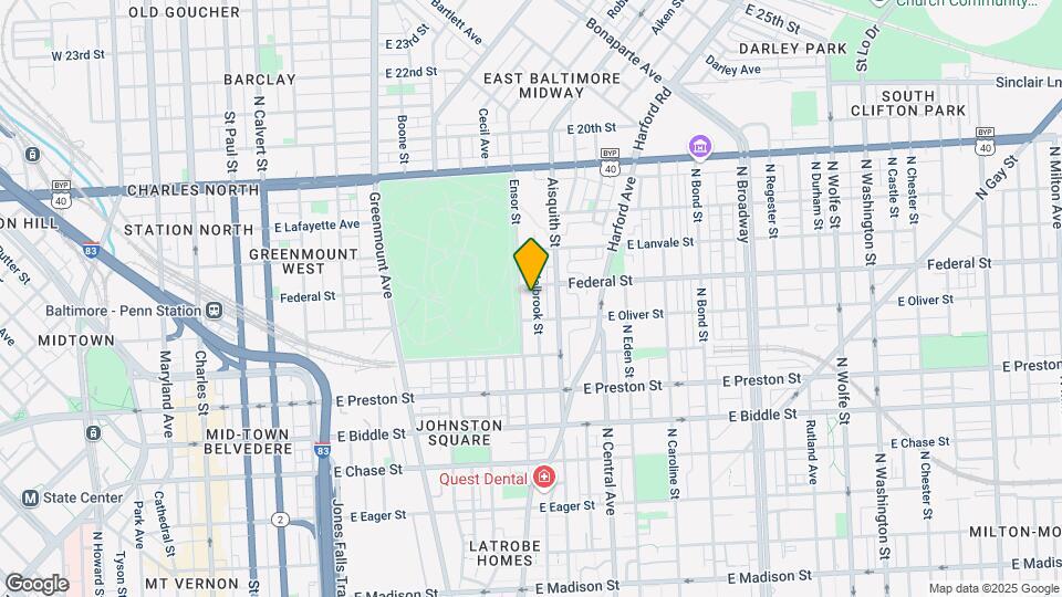 1528 Holbrook St Map and Location Details
