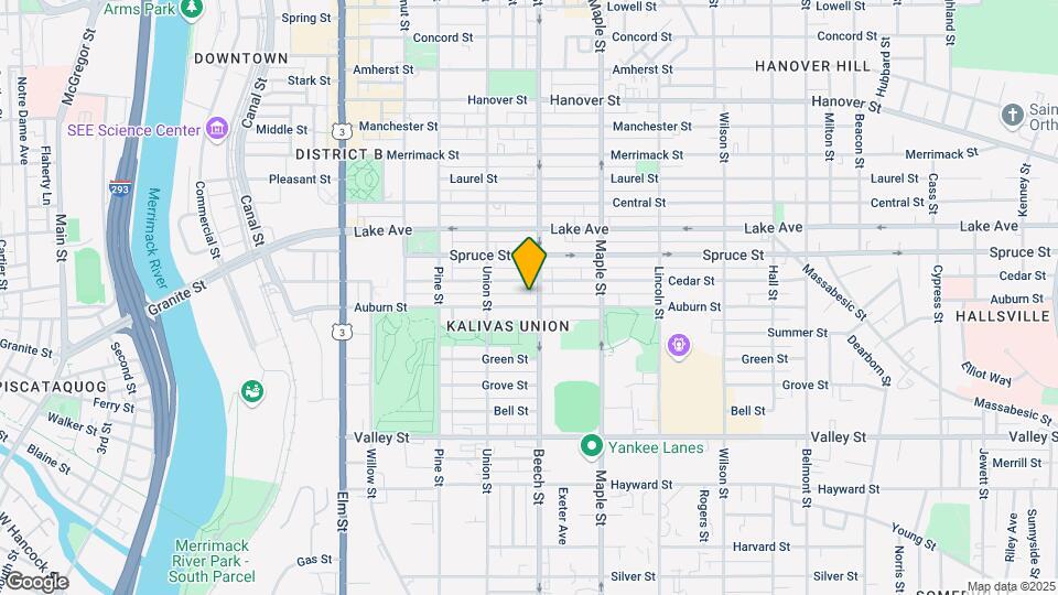 290 Auburn St Map and Location Details