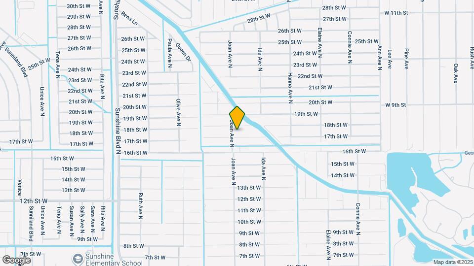 2920 17th St W Map and Location Details