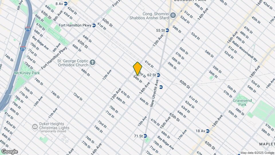 1329 64th St Mapa y Detalles de la Ubicación