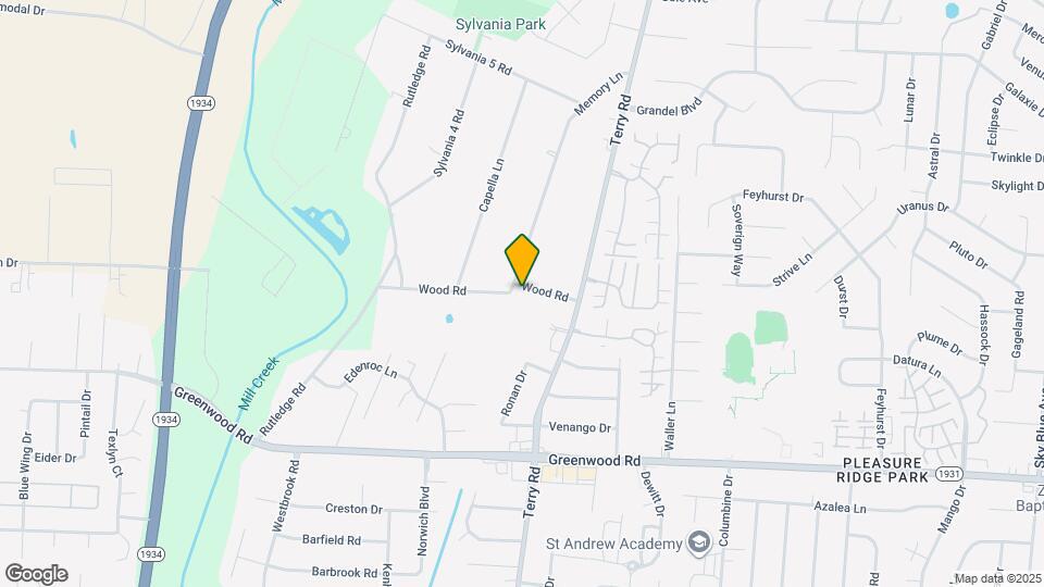 6905 Wood Rd Map and Location Details