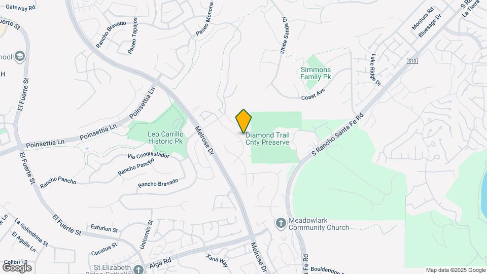 6342 Paseo Descanso Map and Location Details