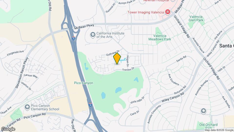 25716 N Player Dr Map and Location Details