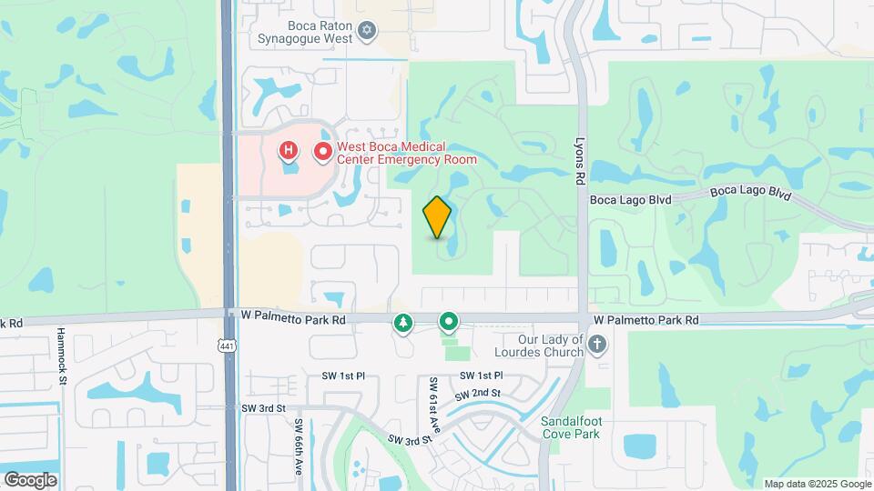 9292 Vista Del Lago Map and Location Details