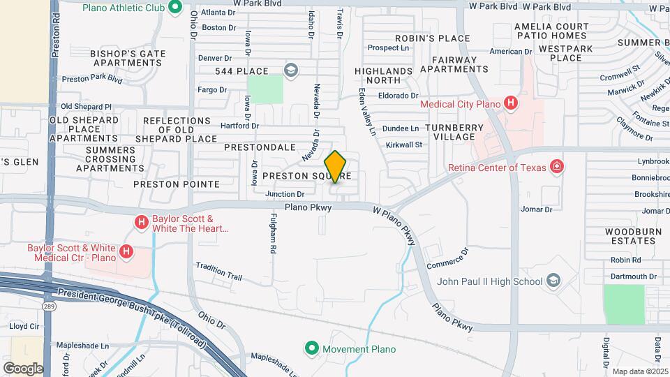 1304 Pagewynne Dr Map and Location Details