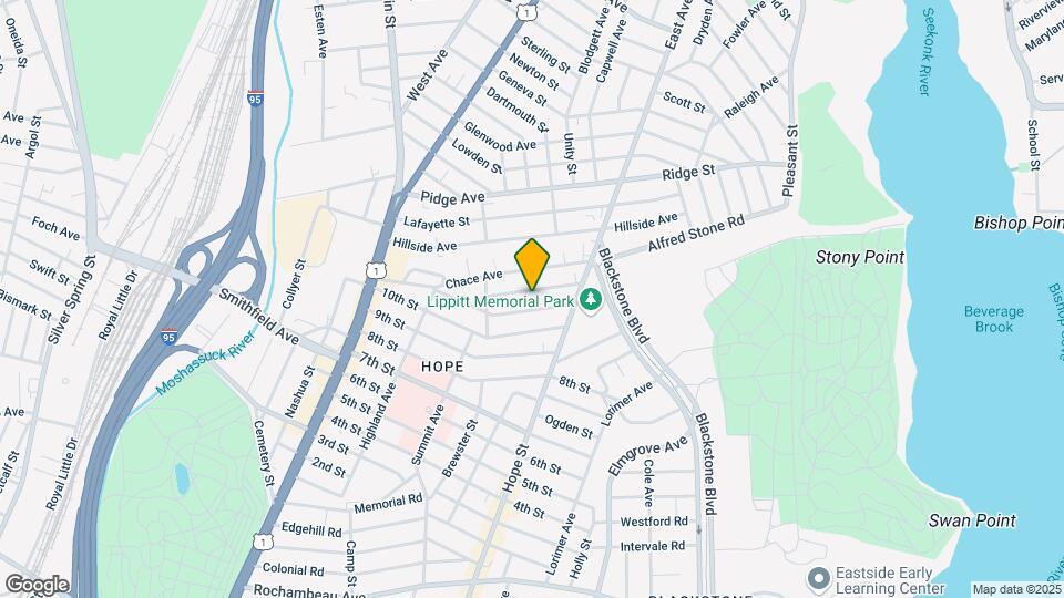 43 12th St Map and Location Details