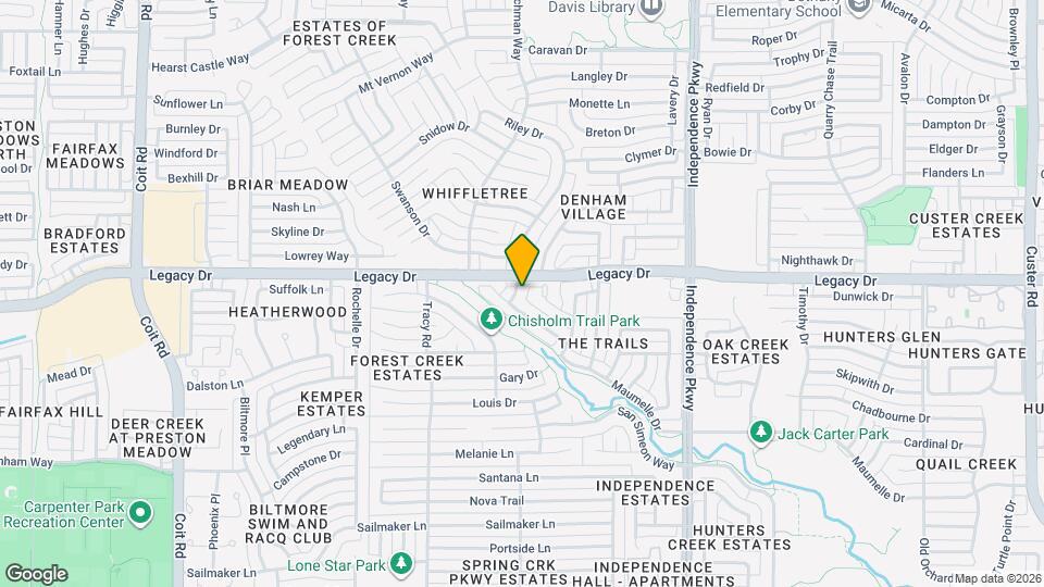 6912 Harvey Ln Map and Location Details