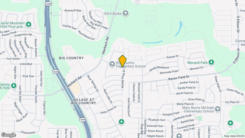 2210 Muddy Peak Dr Map and Location Details