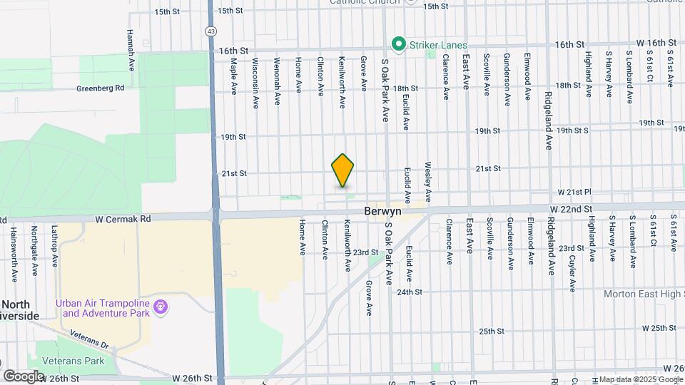 2126 Kenilworth Ave Mapa y Detalles de la Ubicación