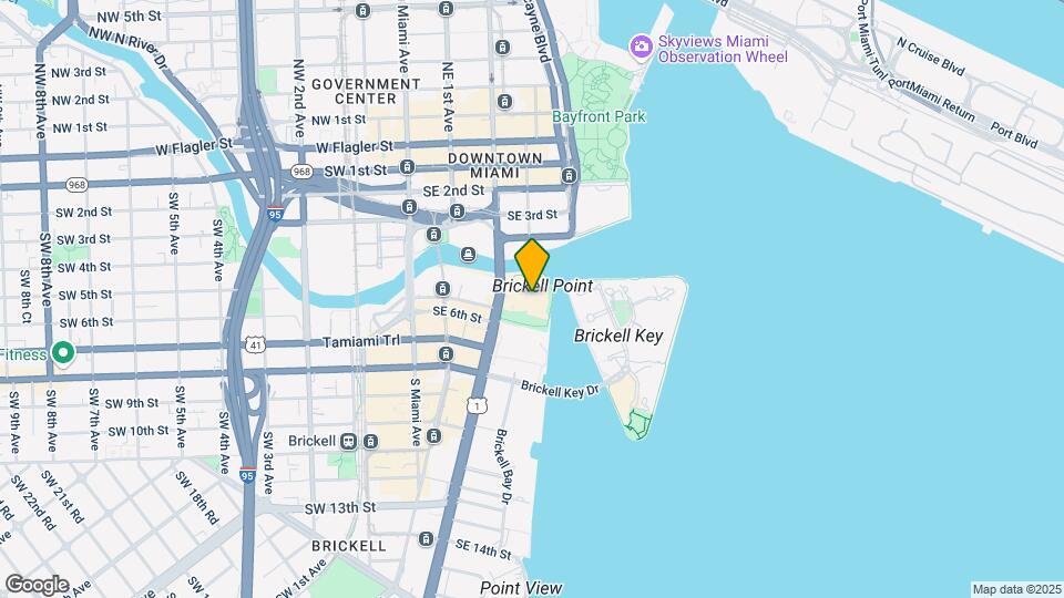 475 Brickell Ave, Unit 610 Mapa y Detalles de la Ubicación