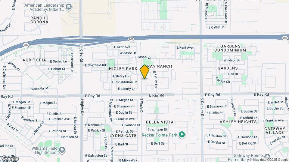 3632 E Constitution Dr Map and Location Details