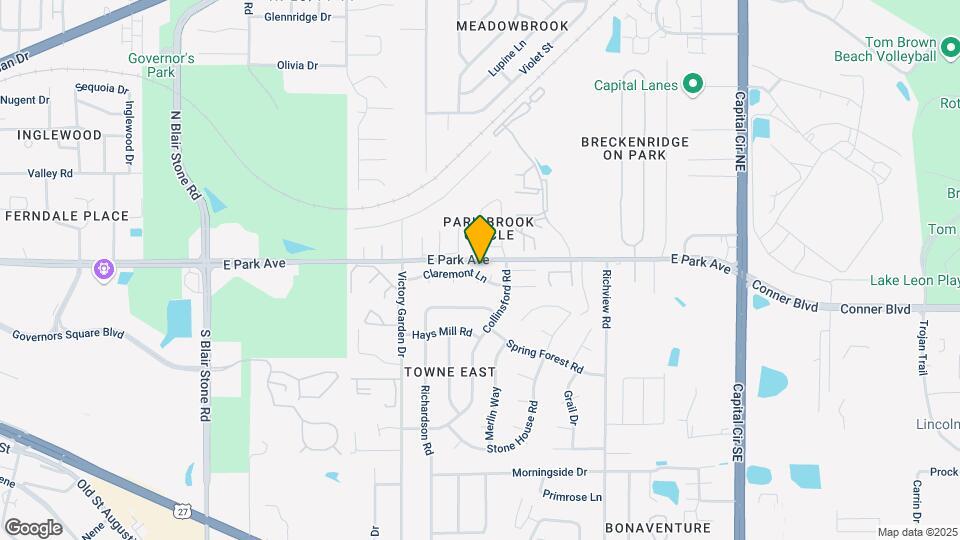 2322 Claremont Ln Mapa y Detalles de la Ubicación