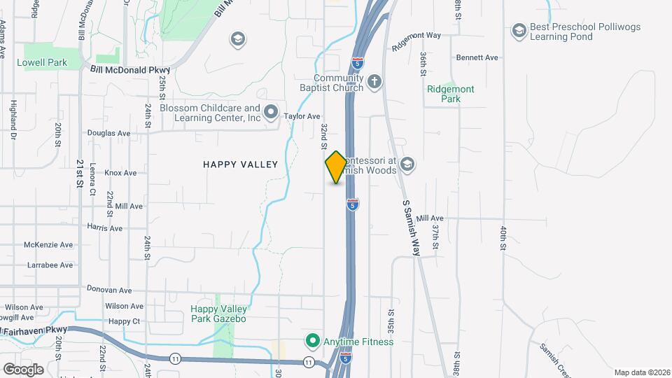 1109 32nd St Map and Location Details