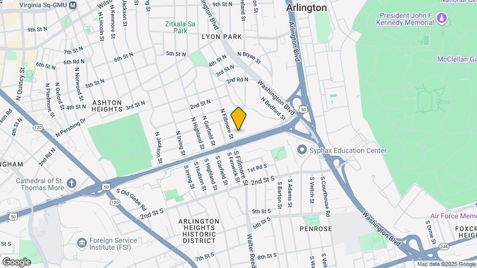 2801 Arlington Blvd Map and Location Details