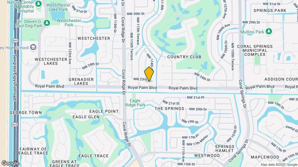 Royal Palm Townhomes Map and Location Details