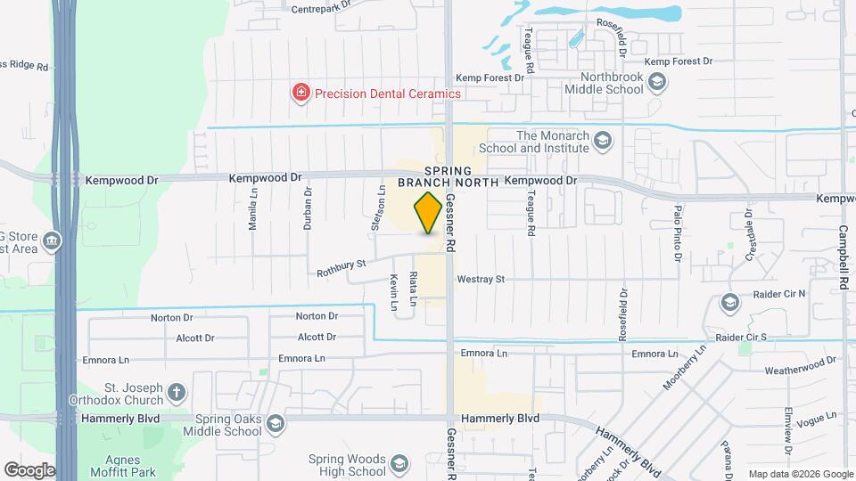 2679 Gessner Rd Map and Location Details