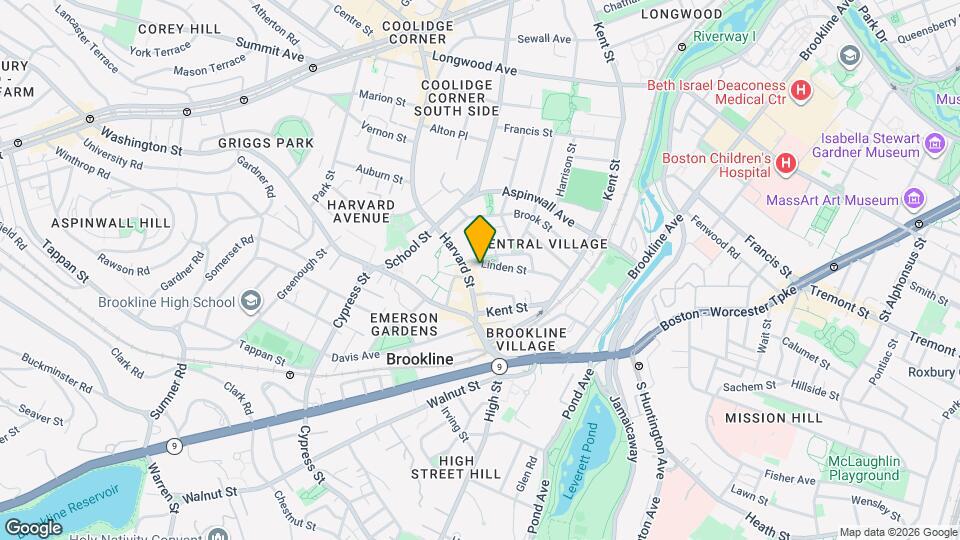 7 Linden St Map and Location Details