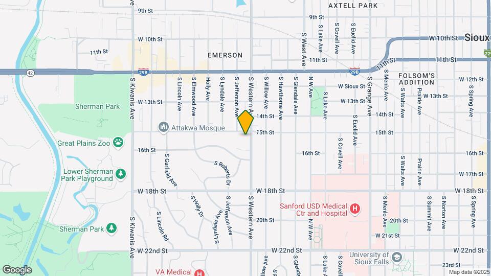 Garfield Apartments Map and Location Details