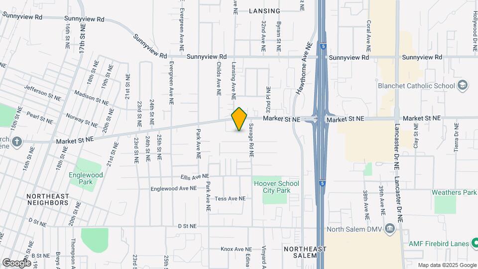 1607 Savage Rd NE Map and Location Details