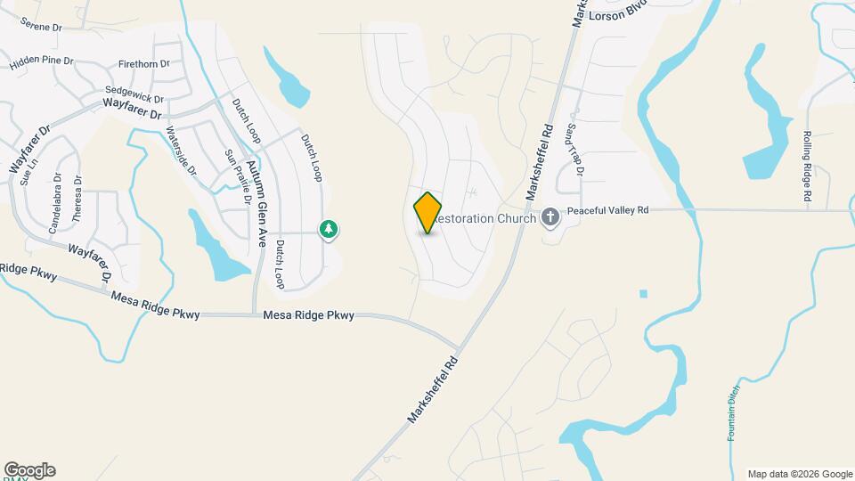 7563 Bigtooth Maple Dr Map and Location Details