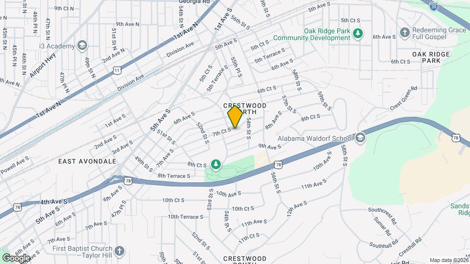 5321 7th Ct S Map and Location Details