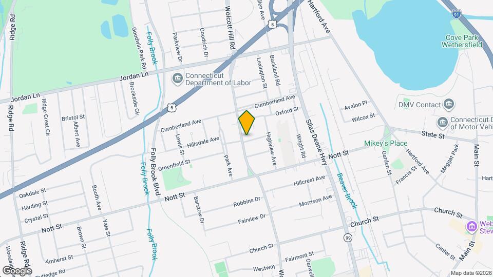 144 Wolcott Hill Rd Map and Location Details