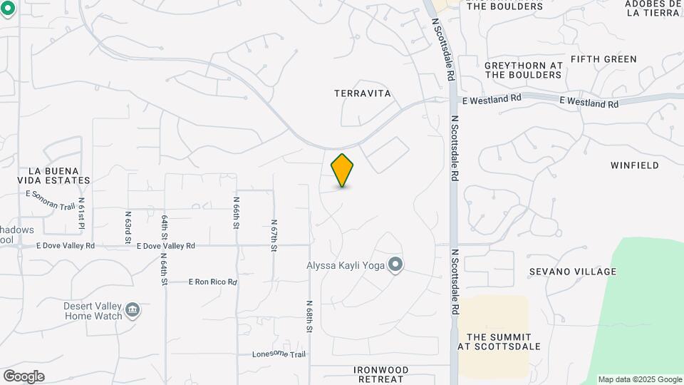 6867 E Crimson Sky Trail Map and Location Details