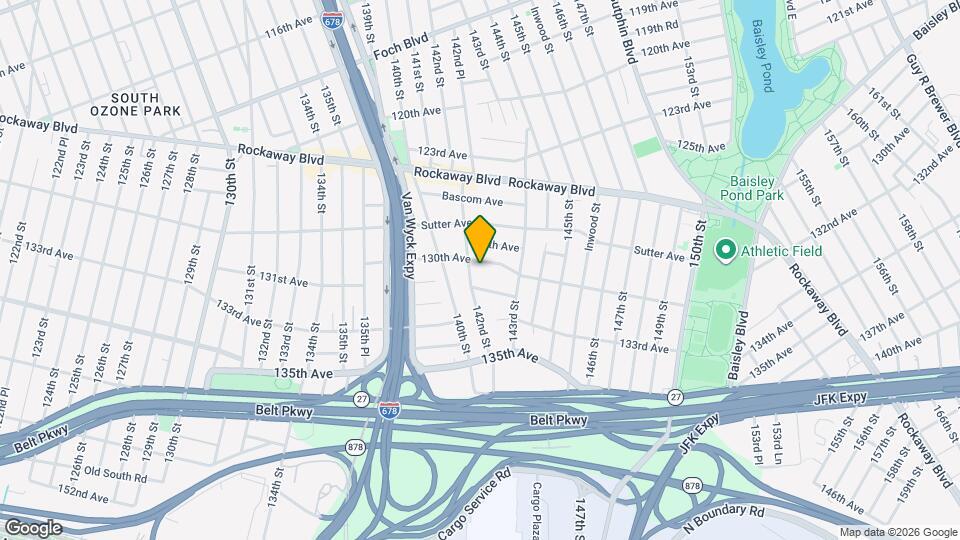 14214 130th Ave, Unit 142-14 130th avenue Mapa y Detalles de la Ubicación