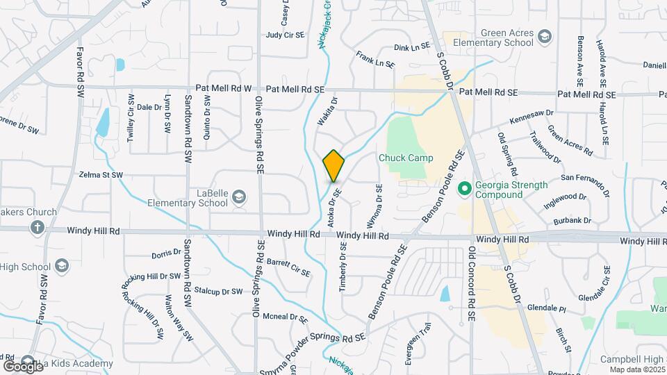 2306 Atoka Dr SE Map and Location Details