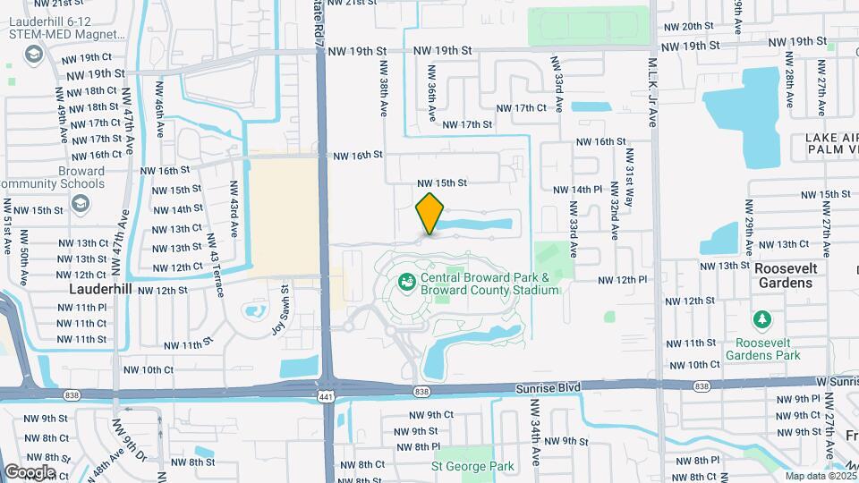 3606 NW 13th St Map and Location Details