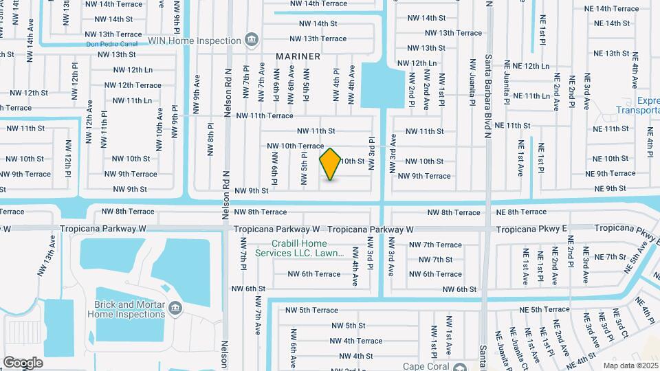 419 NW 9th St Map and Location Details