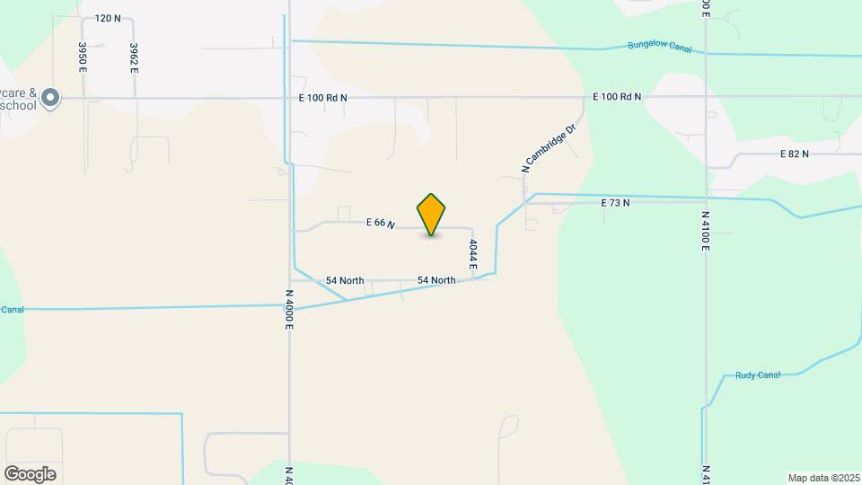 4034 E 66 N Map and Location Details