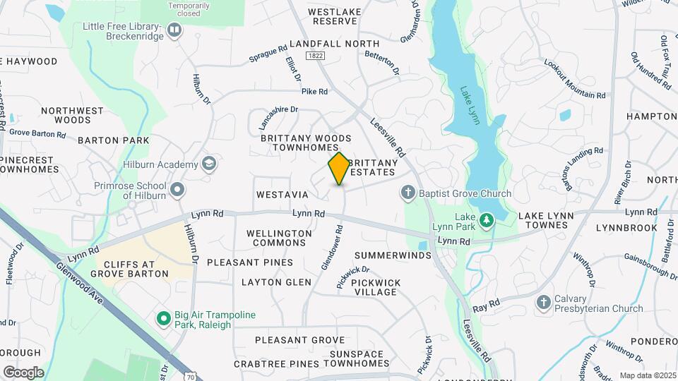 6901 Glendower Rd Mapa y Detalles de la Ubicación