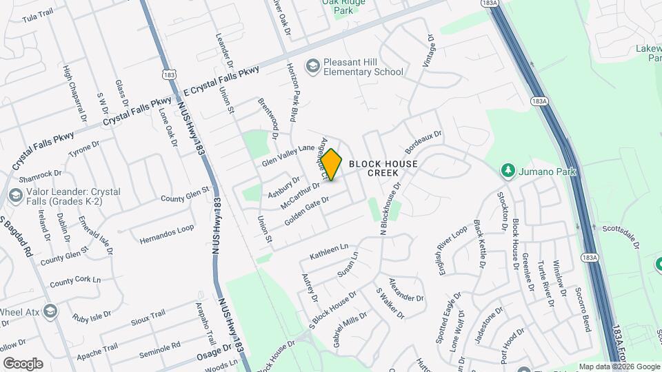 600 McCarthur Dr Map and Location Details