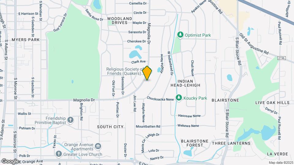 2013 S Magnolia Dr Map and Location Details