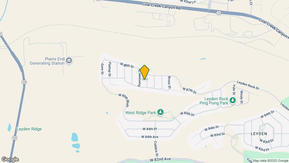 8791 Culebra Ct Map and Location Details