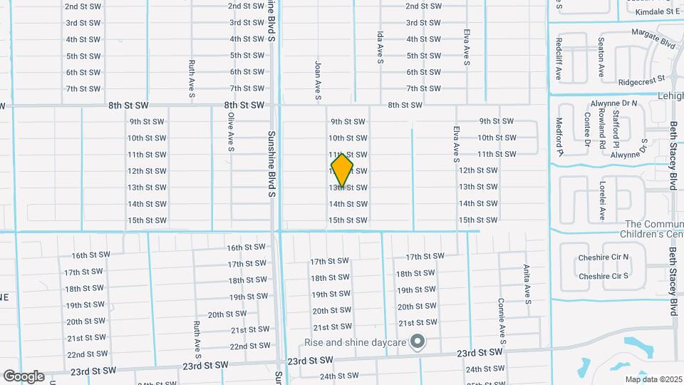 2913 13th St SW Map and Location Details